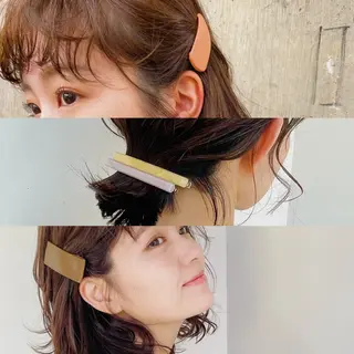 パーマ ボブ/ミディアム 親しみやすさ/さくらのヘアスタイル