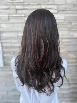 セミロング 😺ヒアリング 重視😺小川のヘアスタイル