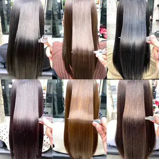 ロング カラー OVER→三軒茶屋 /縮毛矯正・髪質改善のヘアスタイル