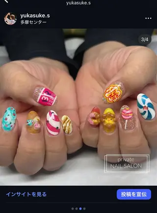 ネイル S nail多摩のネイルデザイン