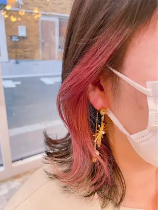 ミディアム albero🧸 🌳鈴木遥菜のヘアスタイル