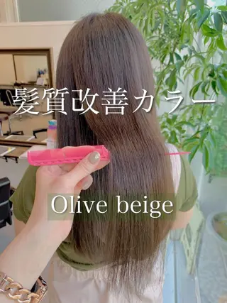 ロング カラー 酸熱トリートメント/ 髪質改善🌟玉井香奈のヘアスタイル