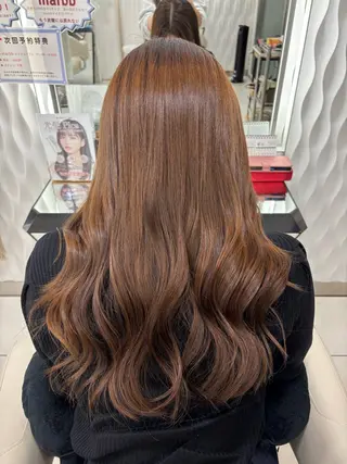 ロング ABE SYOKAのヘアスタイル