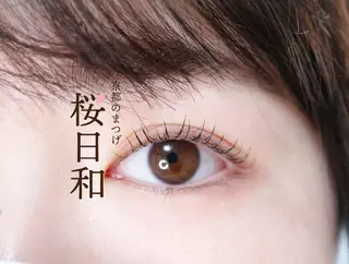 マツエク・マツパ 京都のまつげ桜日和 小島美桜のマツエク・マツパデザイン