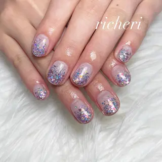ミディアム ネイル richeri beautyのネイルデザイン