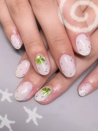 ネイル 艶/マグネット/網紅 /韓国/岩下りほのネイルデザイン