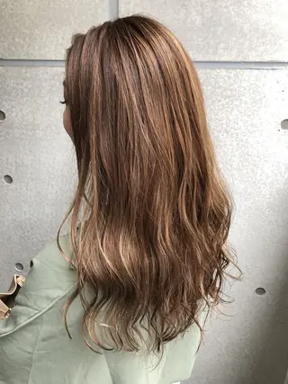 ロング カラー 🤎ベージュカラー 🐶メンズパーマのヘアスタイル