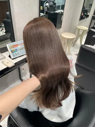 ロング 内藤 藍夏のヘアスタイル