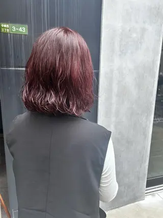 ショート カラー パーマ ♡ma ki♡のヘアスタイル