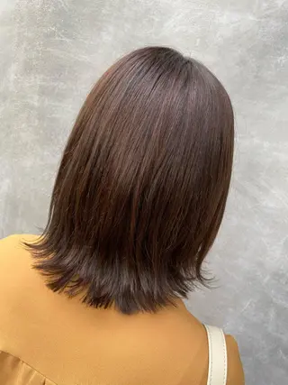 ミディアム 丸山 明日香のヘアスタイル
