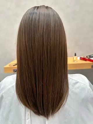 セミロング one cover hair salon 1st所属・森 沙織のヘアスタイル