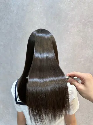 ロング 🔸縮毛矯正/髪質 改善カラー石崎🔸のヘアスタイル