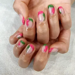 ネイル 阿部 ほのかのネイルデザイン