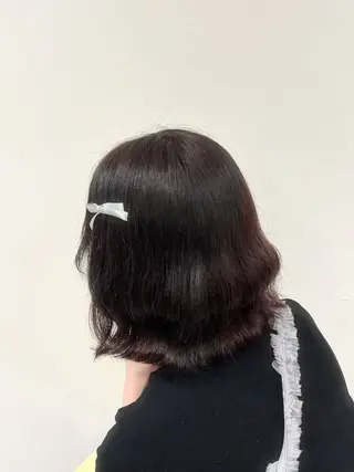 ミディアム カラー ヘアアレンジ アイリスト RINのマツエク・マツパデザイン