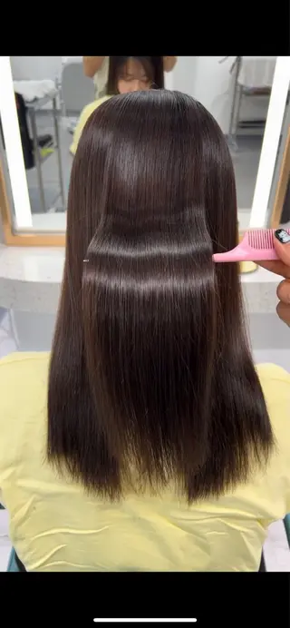 ロング Elsa the leap元町店所属・Elsa アヤカのヘアスタイル