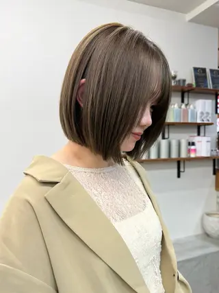 ミディアム 🎀うる艶モテ髪🎀 透明感/ユナのヘアスタイル