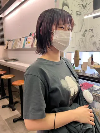 ショート カラー NOUN所属・eri kinjoのヘアスタイル