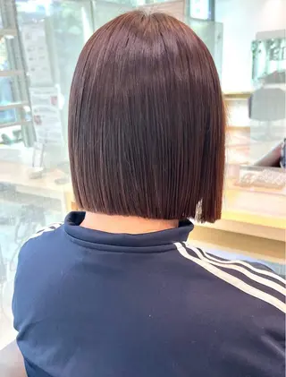 ショート 加納千華 /ボブ/ぱつっとボブのヘアスタイル