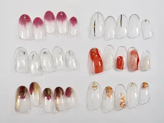 ネイル トップネイリスト Ribbon立川店のネイルデザイン