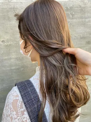 ロング カラー 暗髪/艶髪/Ono .のヘアスタイル