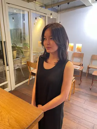 セミロング カラー メイクス表参道所属・ショート/ボブ 矢野湧也のヘアスタイル