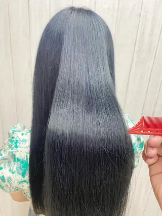 ロング カラー ケアブリーチ /髪質 改善/古橋圭史郎のヘアスタイル