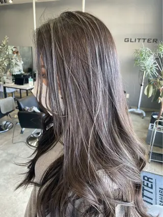 カラー ✂︎GLITTER ✂︎Yuu✂︎のヘアスタイル