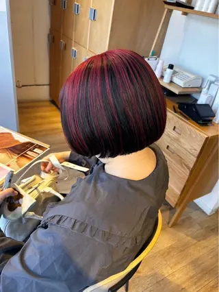 ショート 森本 朝香のヘアスタイル