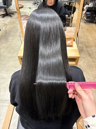 ロング カラー Inity心斎橋/ クルミのヘアスタイル