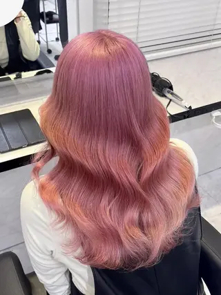 カラー ミディアム 🤍透明感カラー🤍 ブリーチ🤍AINEのヘアスタイル