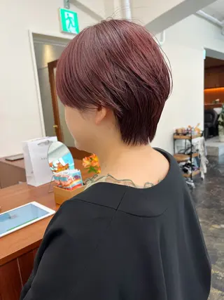ショート 銀座 ショートヘア Nakasanのヘアスタイル