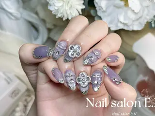 ネイル E.N🦋 長さ出し/持ち込みのネイルデザイン