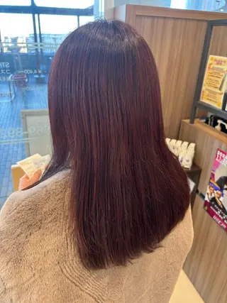 セミロング カラー まとまりの良い髪に✨ AOI🩷のヘアスタイル