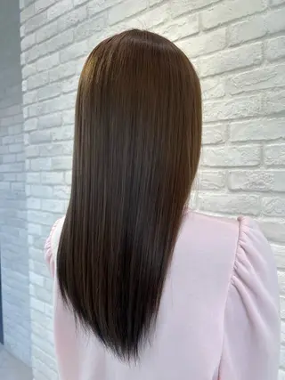 ロング 古谷 香菜美のヘアスタイル