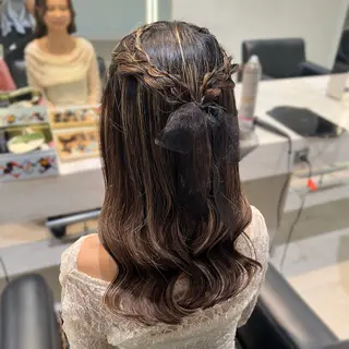 セミロング ヘアアレンジ Nagi /艶カラー /ヘアメ/メンズのヘアスタイル