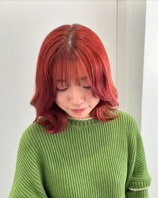 ミディアム カラー モテヘア/グレージュ /ボブ/前原汐🎐のヘアスタイル