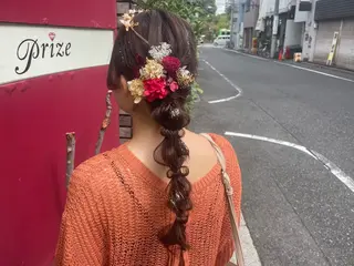 ロング 量産ヘアセット/ ヘアメAyakaのヘアスタイル