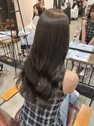 セミロング カラー 🫧艶髪/透明感🫧 EIGHT/丸山のヘアスタイル