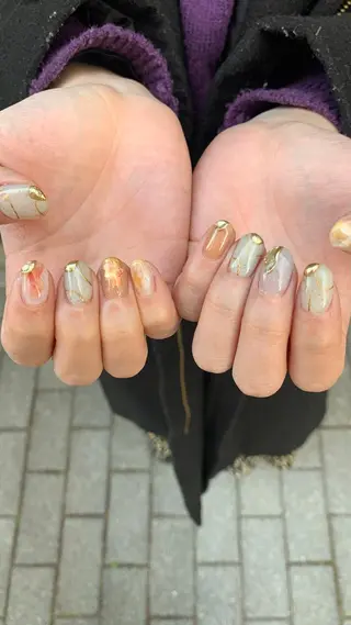 ネイル 平野葵🎀 hair/nailのネイルデザイン