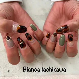 ネイル Bianca 立川店 小川のネイルデザイン