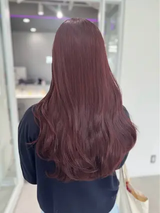 カラー girly❤︎暖色ヘ ア➰🎀HINANOのヘアスタイル