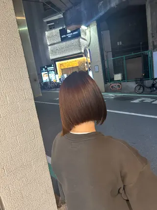 ショート カラー 永田 雄真のヘアスタイル