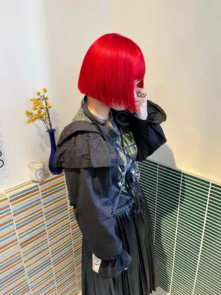 ミディアム カラー 🩷ハイトーン透明感 レイヤー🩷ユリカのヘアスタイル