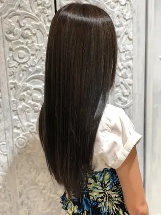 ロング 長津 健一郎のヘアスタイル