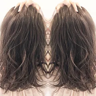 セミロング GLROW haruhiのヘアスタイル