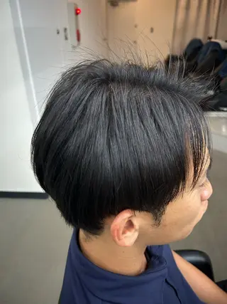 メンズ 渋谷／ブリーチ／ カラーモデル／はるとのヘアスタイル