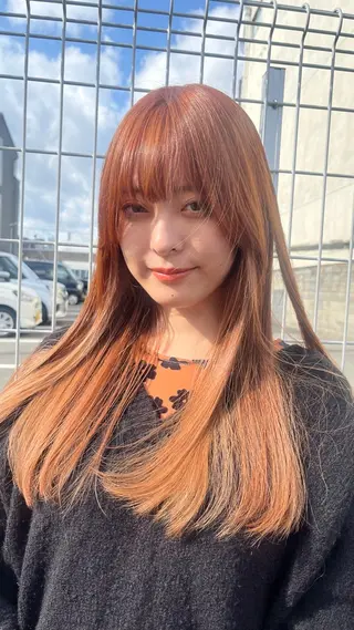 ミディアム 光石 季世のヘアスタイル