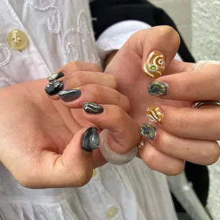 ネイル niconail 千歳烏山店所属・niconail 🧣ayu 📍烏山のネイルデザイン