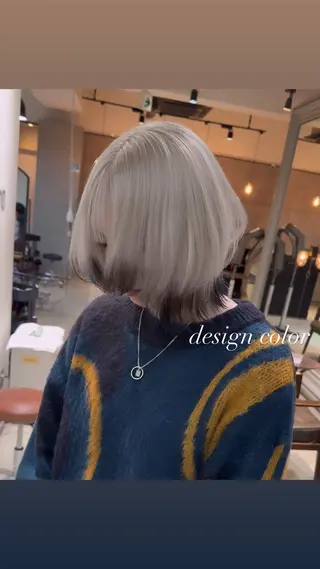 ショート カラー 💜ハイトーン💛 マジカルかいちゃんのヘアスタイル