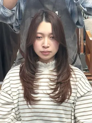 ロング カラー 全世代通いやすい /Lumi/ルミのヘアスタイル